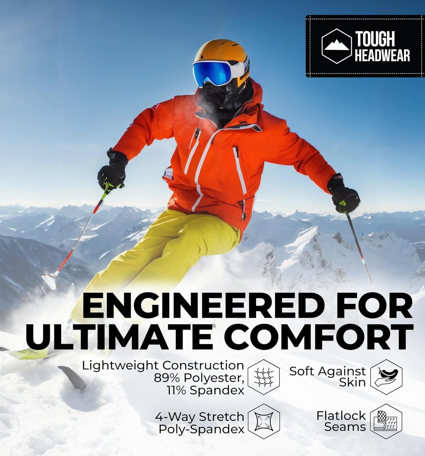 imageBalaclava Ski Mask  Winter Face Mask for Men ampamp Women  Cold Weather Gear for Skiing Snowboarding ampamp Motorcycle RidingGrey Camo