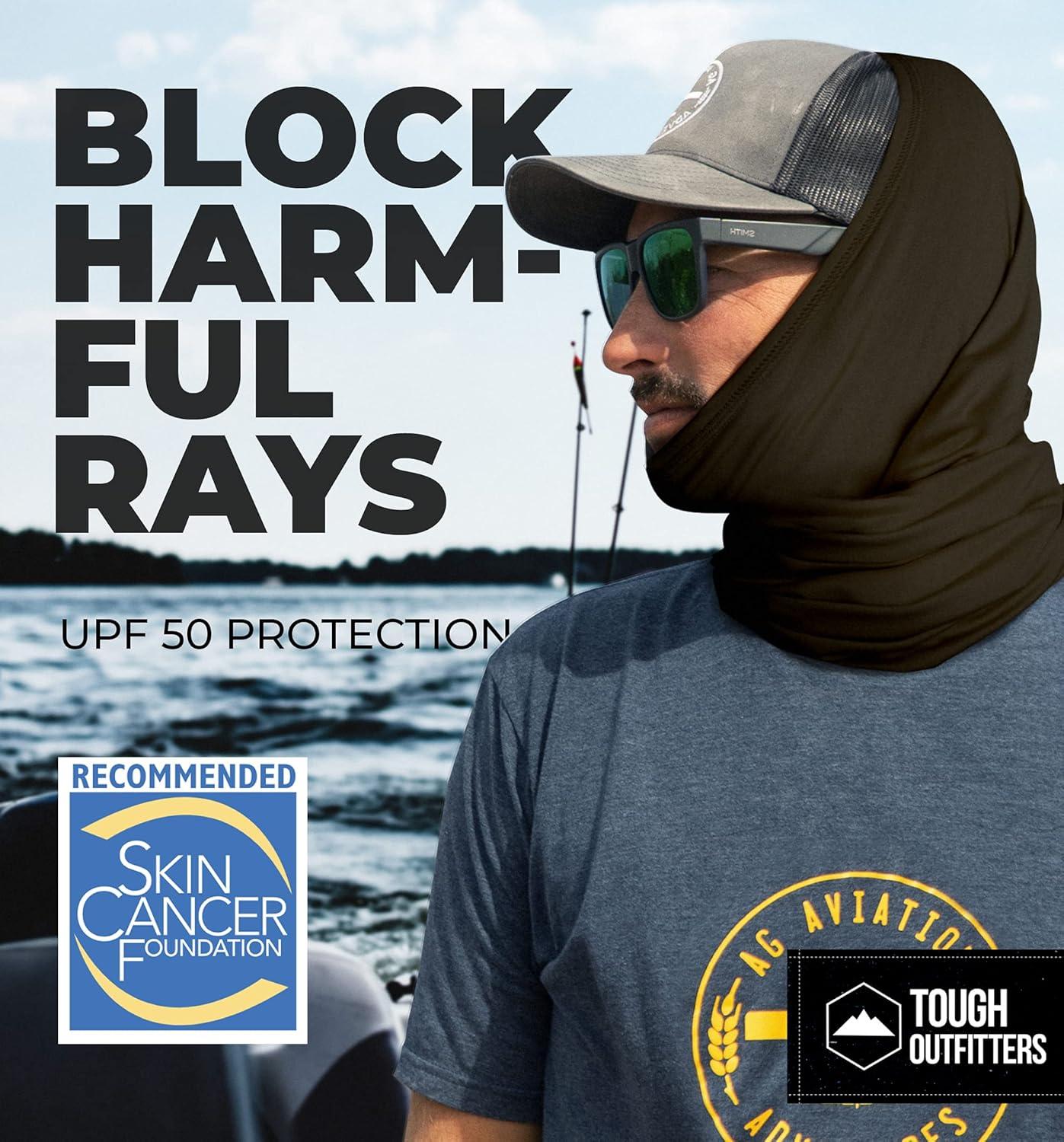 imageCooling Neck Gaiter Face Mask  12in1 Scarf ampamp Head Cover  Wrap For Hot Summer Weather  UV Protection