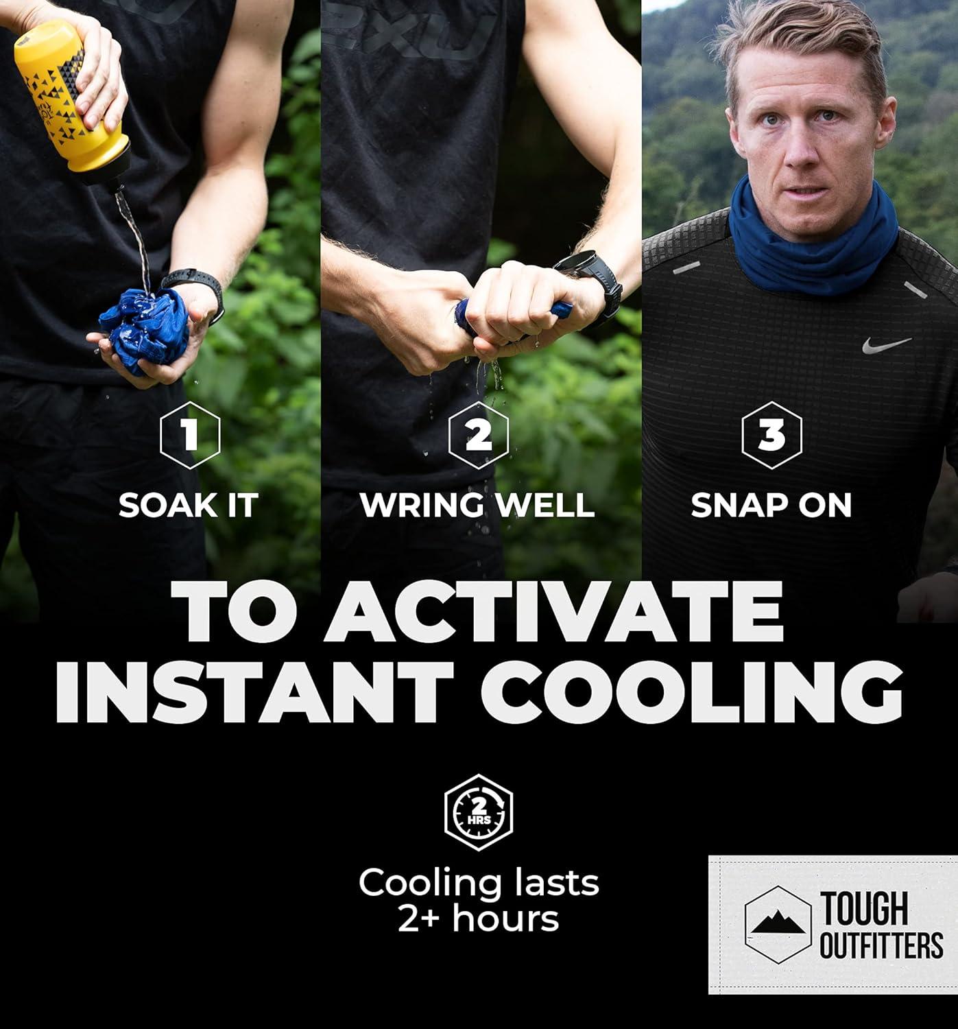 imageCooling Neck Gaiter Face Mask  12in1 Scarf ampamp Head CoverWrap For Hot Summer Weather  UV Protection