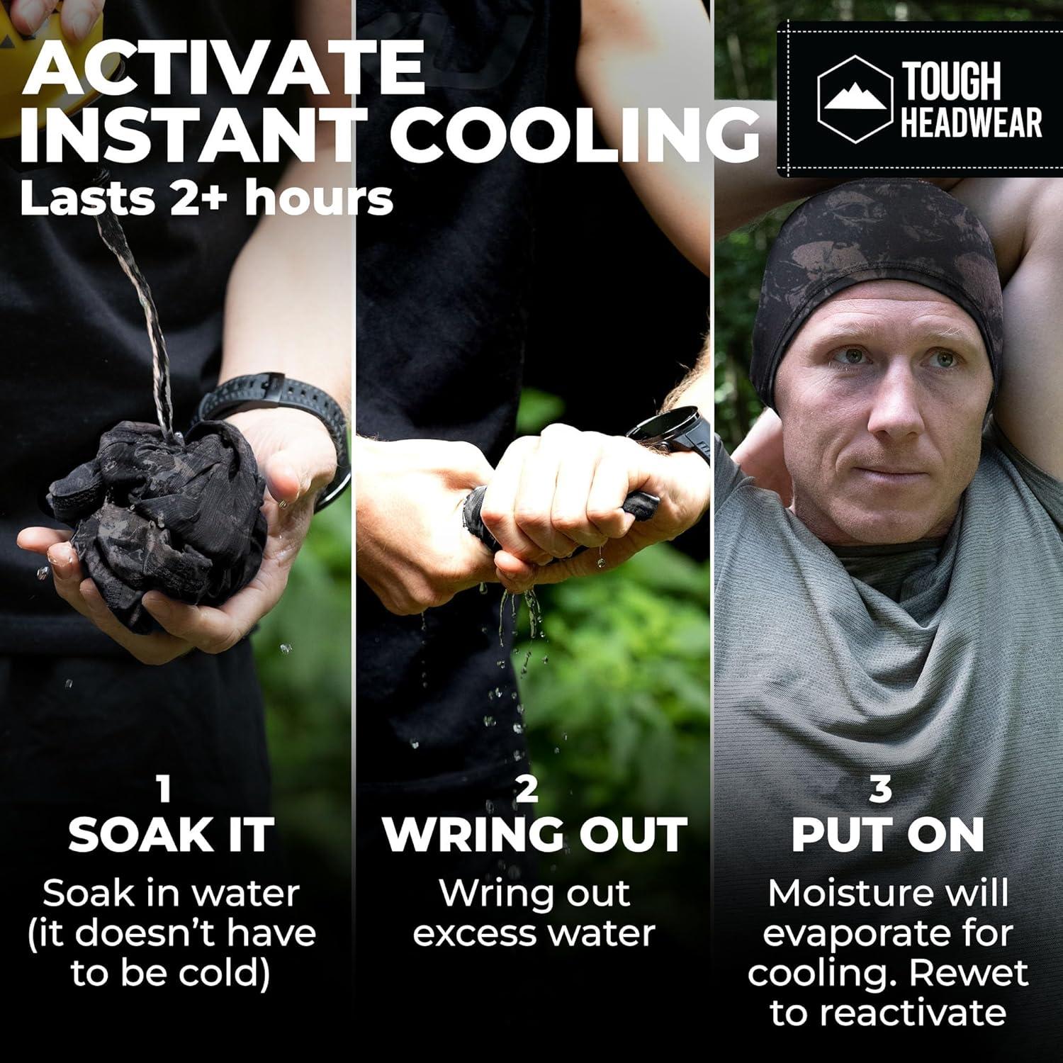 imageCooling Skull Cap for Men  Hard Hat Liner Cycling Cap Head Caps for Men Helmet Liner for MotorcycleSkulls