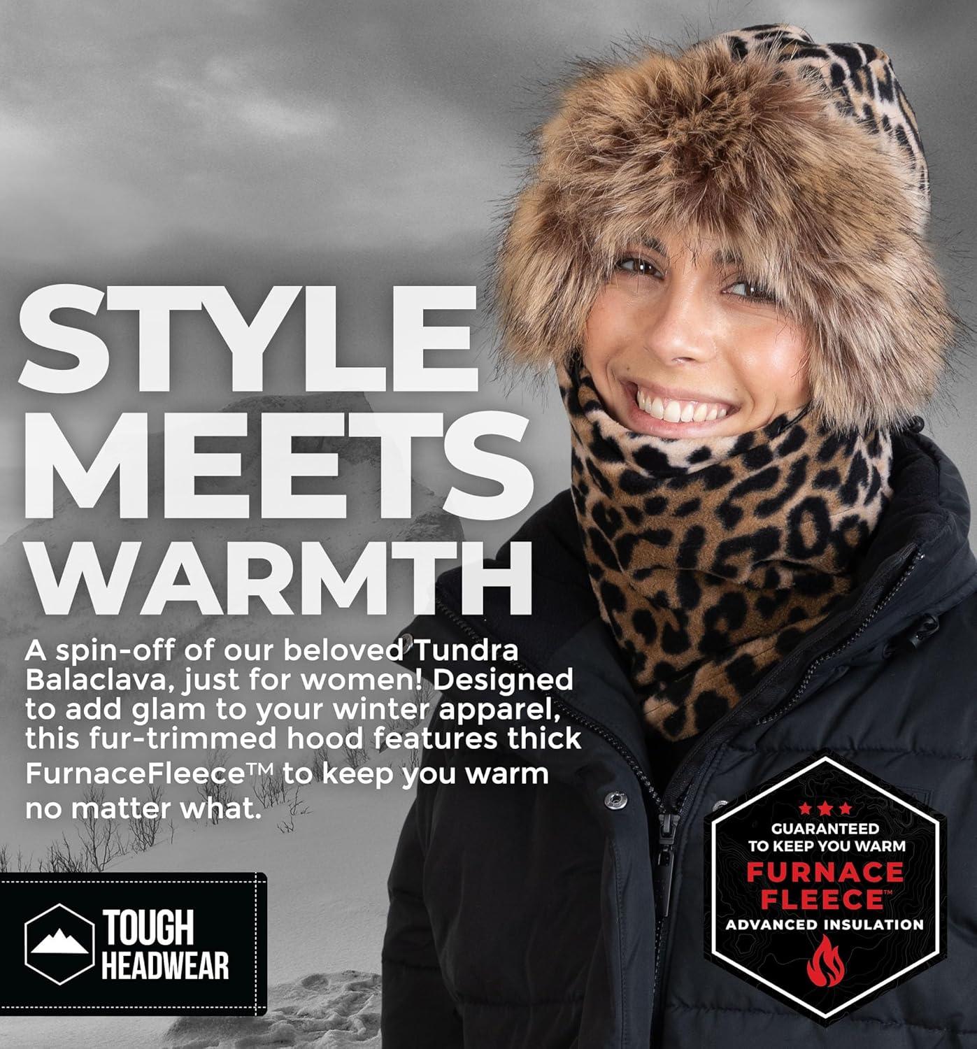 imageFleece Balaclava Ski Mask  Winter Face Mask for Men ampamp Women  Face Cover for Extreme Cold Weather Gear Skiing SnowboardingBrown