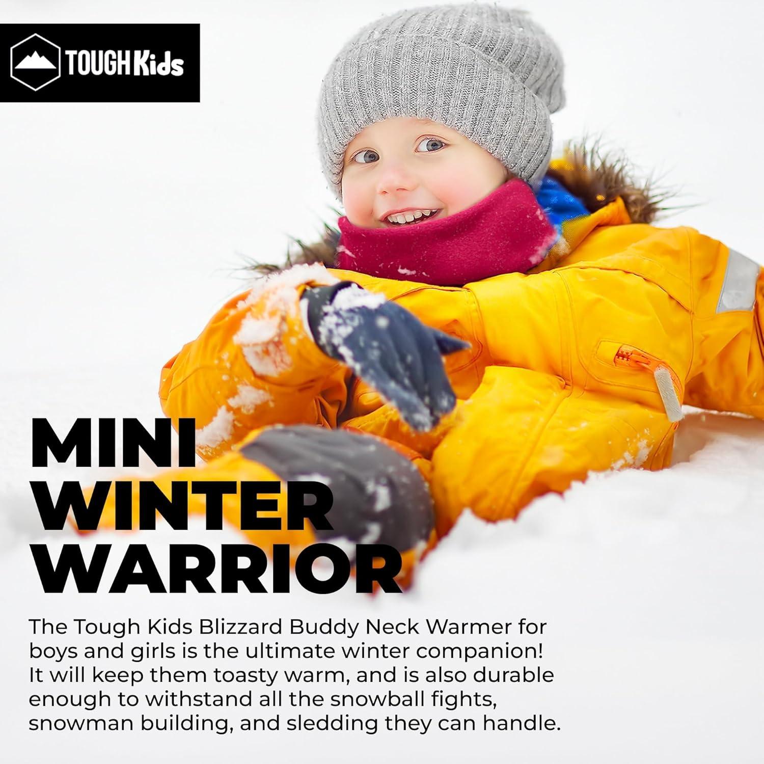 imageFleece Kids ampamp Toddler Neck Warmer ampamp Scarf  Winter Ski Neck GaiterPink