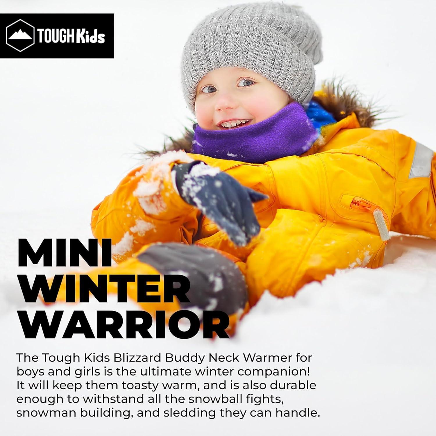 imageFleece Kids ampamp Toddler Neck Warmer ampamp Scarf  Winter Ski Neck GaiterPurple