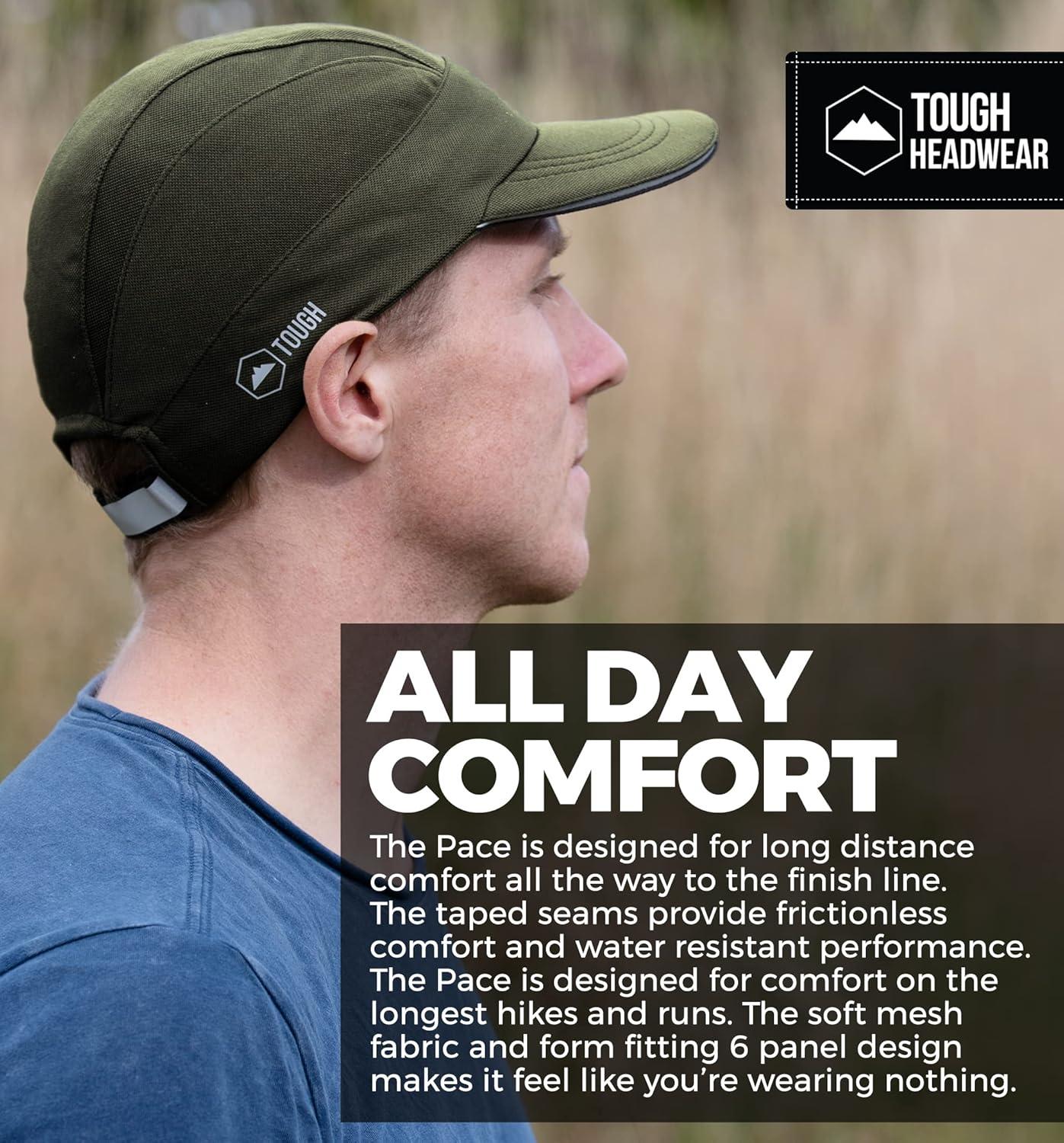 imageRunning Hat  UV Protection Reflective Sports Cooling Sun Cap for Men ampamp Women  Adjustable Lightweight ampamp Breathable Unstructured UPF 30 Foldable Summer Caps  Sweat Wicking ampamp Quick Dry