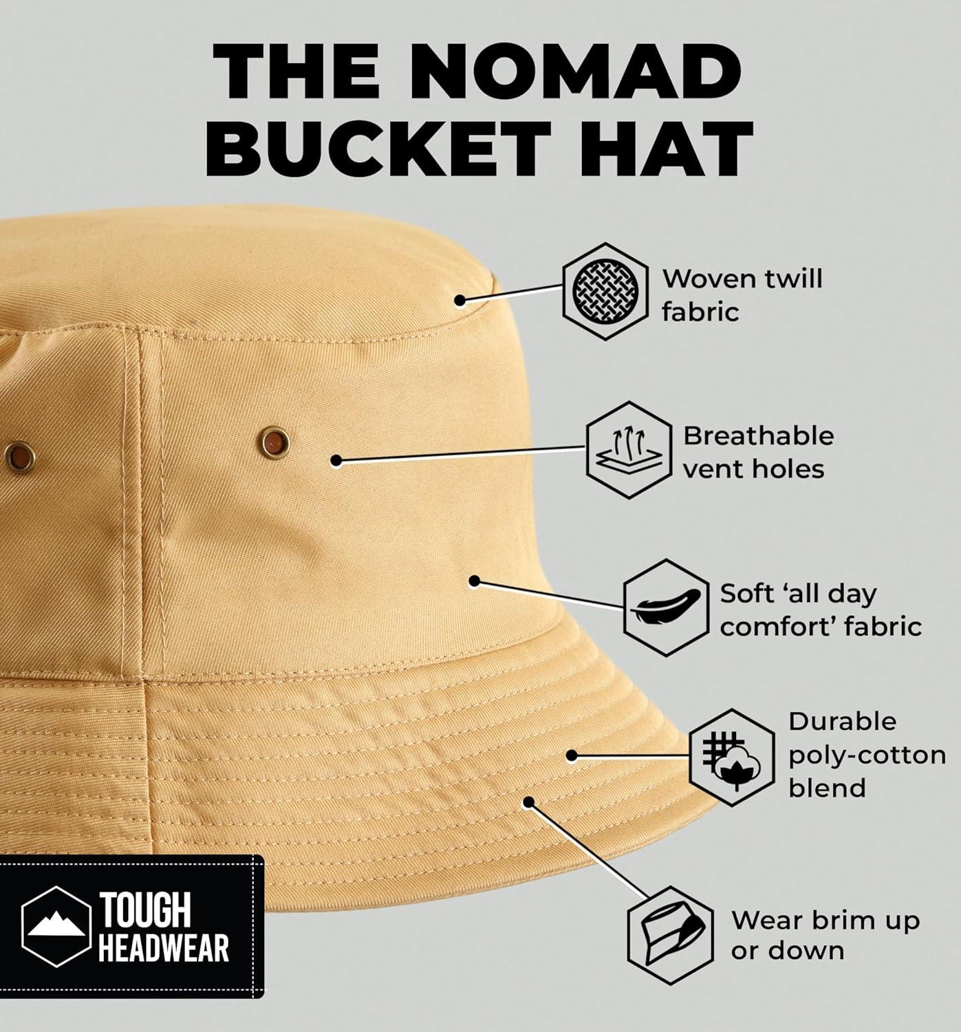 imageSummer Bucket Hat for Women  Fisherman Hat  Beach Bucket Hats for Men  Womens Summer Hat  Bucket Sun Hats for ProtectionKhaki