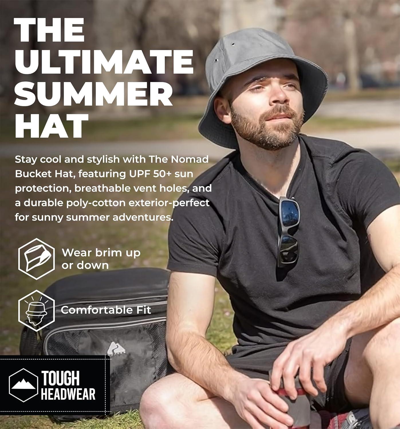 imageSummer Bucket Hat for Women  Fisherman Hat  Beach Bucket Hats for Men  Womens Summer Hat  Bucket Sun Hats for ProtectionLight Gray