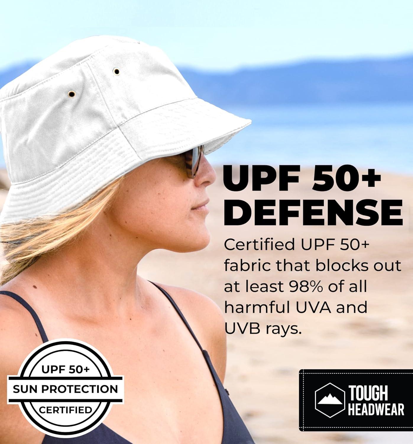 imageSummer Bucket Hat for Women  Fisherman Hat  Beach Bucket Hats for Men  Womens Summer Hat  Bucket Sun Hats for ProtectionWhite