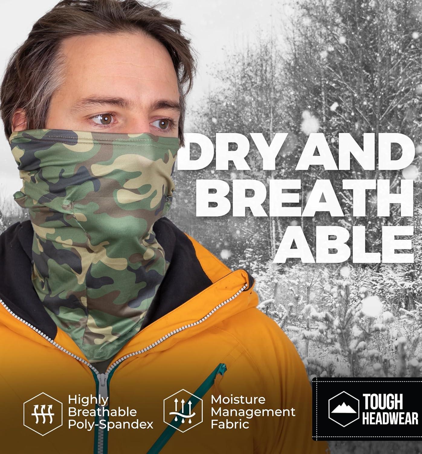 imageTough Headwear Winter Balaclava  Ski Mask for Men ampamp Women  Face Mask in Cold Weather  Mens Snowboard Gear SkiMask for MenGreen