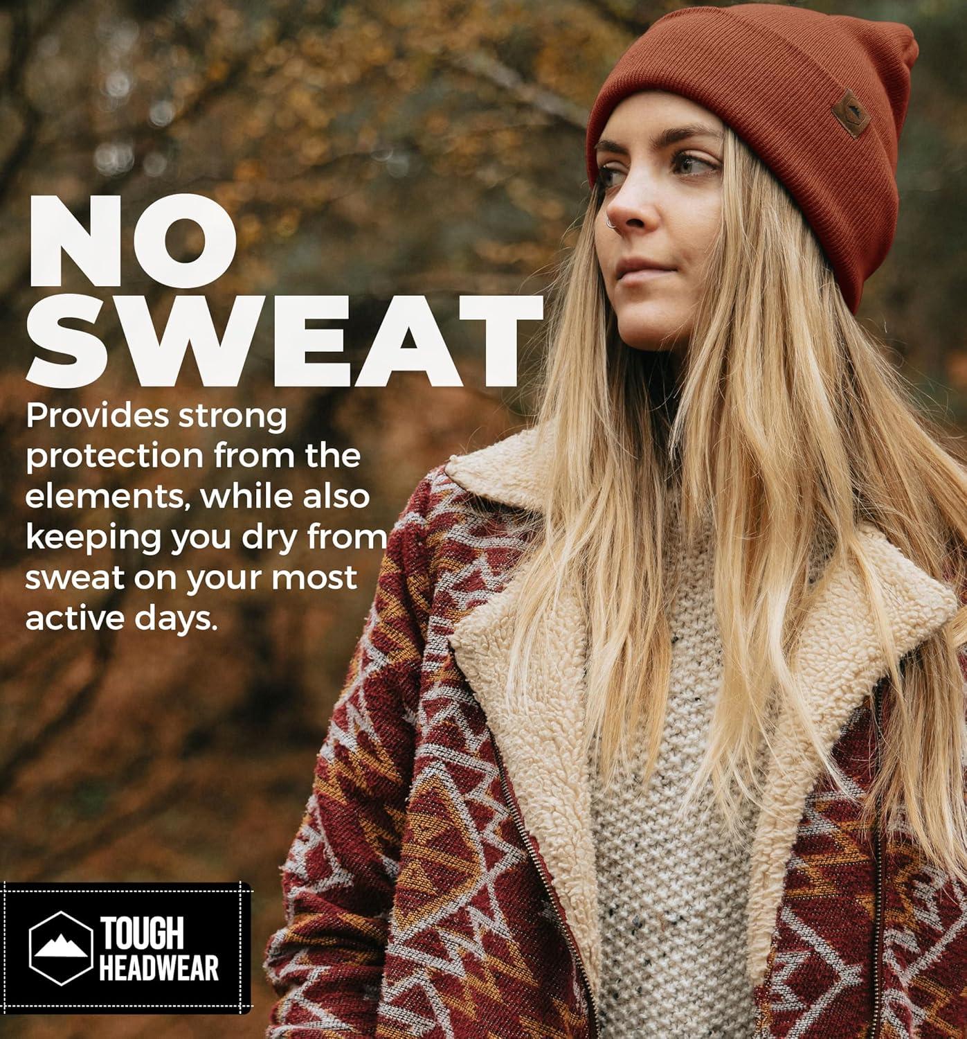 imageWinter Beanie Knit Hat for Men ampamp Women  Merino Wool Ribbed Cap  Warm ampamp Soft Stylish Toboggan Skull Caps for Cold WeatherBasic  Bronze