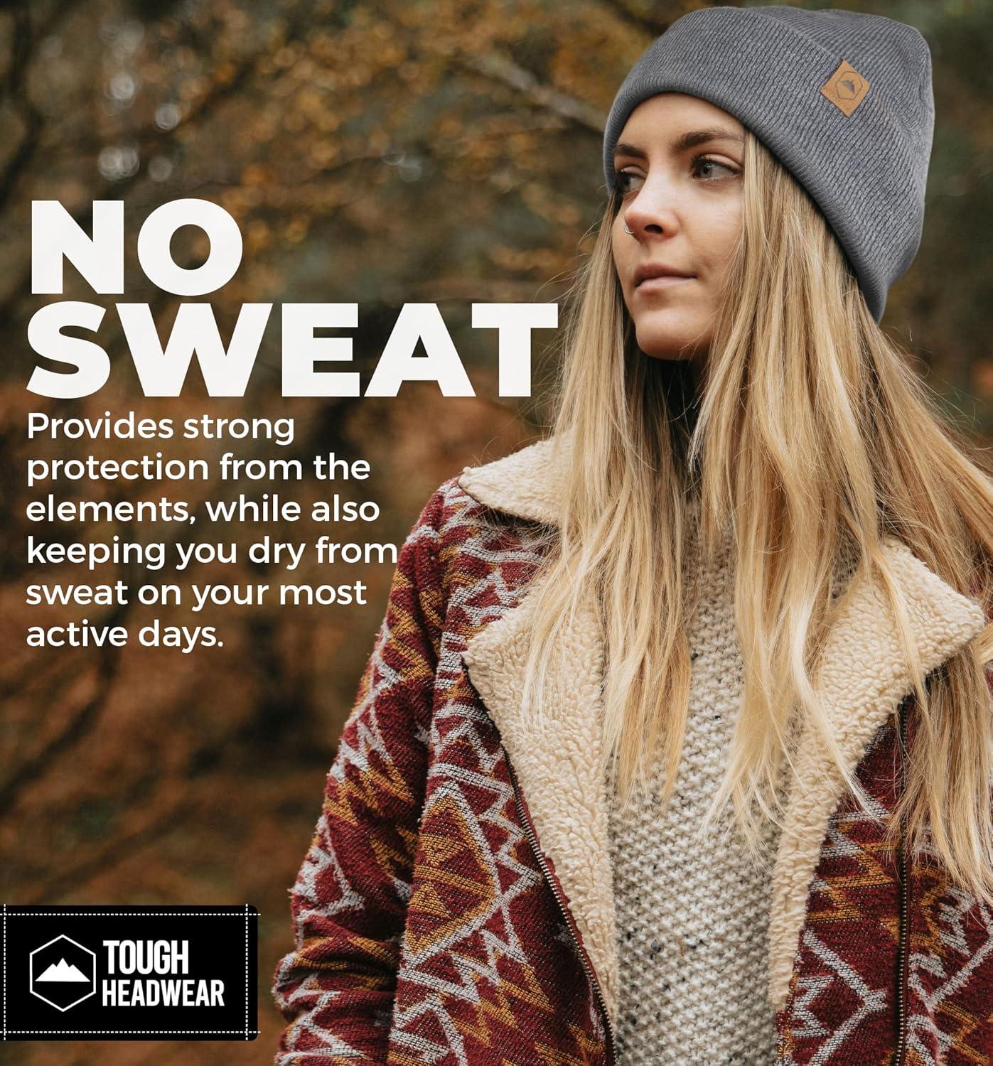 imageWinter Beanie Knit Hat for Men ampamp Women  Merino Wool Ribbed Cap  Warm ampamp Soft Stylish Toboggan Skull Caps for Cold WeatherRibbed  Gray