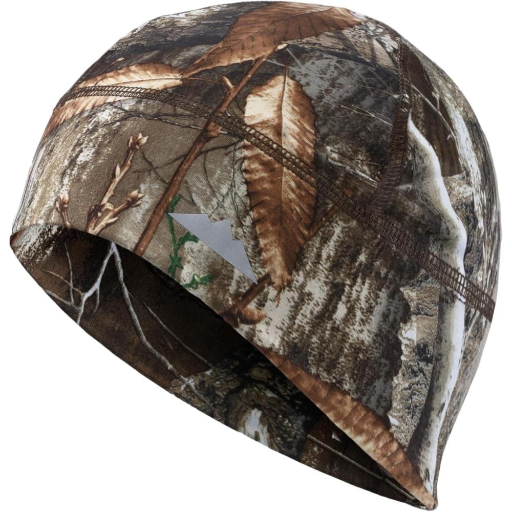 imageTough Headwear Skull Cap for Men  Beanie Hats  Skullcap  Skully Beanie Cap  Cooling Skull Caps for Men Locs Sweat Dreads Running  Sweat Wicking Lightweight Helmet Liner Camo