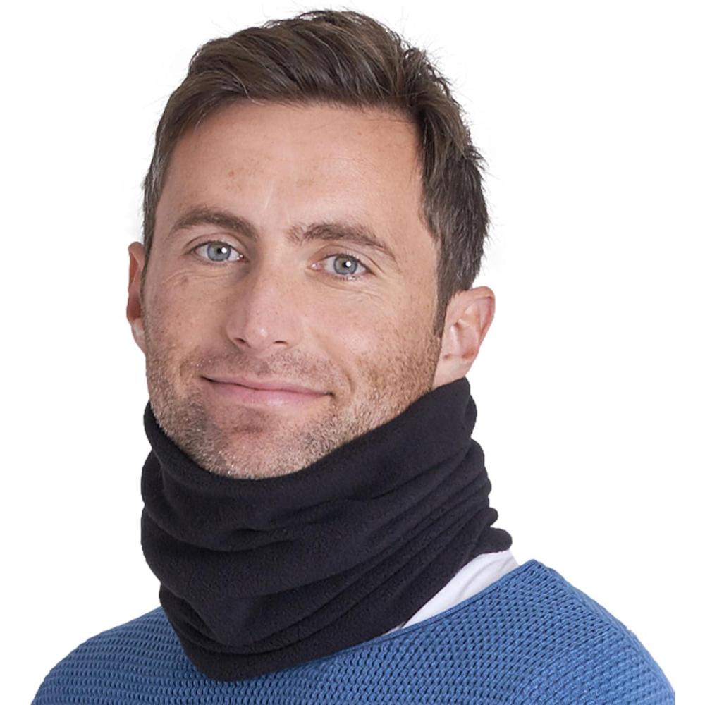 imageTough Headwear Winter Neck Warmer Warm Fleece Neck Gaiters For Men Women Ski Gaiter Face Mask For Cold Weather Neck Scarf