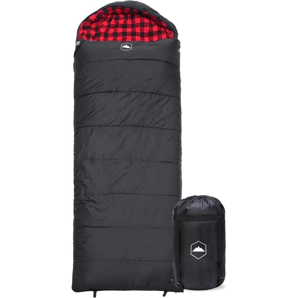 imageTough Outdoors Sleeping Bags for Adults ampamp Kids Sleeping Bags Girls Boys Teens  Camping Sleeping Bag for Backpacking Cold Warm Weather ampamp Summer Sleeping Bag  Lightweight Waterproof Compact Sleep BagAdult Sleeping Bag  1550F Temperature Rating