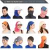 image12in1 Cooling Neck Wrap Gaiter Bandana Headband or Scarf for Men ampamp Women  Versatile Cool Headwear for Summer Heat  UPF 50 Head Wrap for Sun Protection  Skin Cancer Foundation Recommended