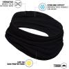 image12in1 Cooling Neck Wrap Gaiter Bandana Headband or Scarf for Men ampamp Women  Versatile Cool Headwear for Summer Heat  UPF 50 Head Wrap for Sun Protection  Skin Cancer Foundation Recommended