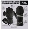 image3M Thinsulate Cold Weather Convertible Mittens w Finger Flaps  Waterproof Winter Fishing Gloves for Men ampamp Women  Photography Gloves