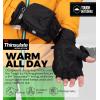 image3M Thinsulate Cold Weather Convertible Mittens w Finger Flaps  Waterproof Winter Fishing Gloves for Men ampamp Women  Photography Gloves