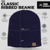imageBeanie for Men  Warm Winter Hats for Men Knit Hat for Cold Weather Soft Ribbed Beanie Cap ampamp Lightweight Toboggan HatsBlack  Black  Navy Blue