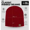 imageBeanie for Men  Warm Winter Hats for Men Knit Hat for Cold Weather Soft Ribbed Beanie Cap ampamp Lightweight Toboggan HatsMaroon