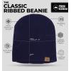 imageBeanie for Men  Warm Winter Hats for Men Knit Hat for Cold Weather Soft Ribbed Beanie Cap ampamp Lightweight Toboggan HatsNavy Blue