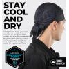 imageCooling Helmet Liners  Do Rag Skull Caps for Men  Cooling Head Wraps Hard Hat Liner  Motorcycle Pirate Bandana1 Black  1 Red  1 Navy  1 White