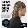 imageCooling Helmet Liners  Do Rag Skull Caps for Men  Cooling Head Wraps Hard Hat Liner  Motorcycle Pirate BandanaMilitary Camo