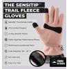 imageFleece Gloves with Touchscreen  Warm Mens ampamp Womens Winter Gloves  Thermal Fleece Lined Gloves Cold Weather for RunningPink