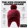 imageKids Winter Hat  Beanies for Boys ampamp Girls Toddler Winter Hat With Ear FlapsDeep Red
