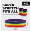 imageRunning Headbands for Men and Women  Athletic Sweatband  Terry Cloth Bands for Basketball Tennis Football Gym Running Cosplay ampamp CostumesHeadbands  Rainbow