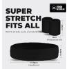 imageRunning Headbands for Men and Women  Athletic Sweatband  Terry Cloth Bands for Basketball Tennis Football Gym Running Cosplay ampamp Costumesblack