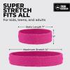 imageRunning Headbands for Men and Women  Athletic Sweatband  Terry Cloth Bands for Basketball Tennis Football Gym Running Cosplay ampamp Costumespink