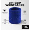 imageSports Sweatbands  Arm Bands for Wrists Sweat Absorption for Men ampamp WomenWristband  Navy