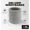 imageSports Sweatbands  Arm Bands for Wrists Sweat Absorption for Men ampamp Womenlight grey