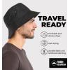 imageSummer Bucket Hat for Women  Fisherman Hat  Beach Bucket Hats for Men  Womens Summer Hat  Bucket Sun Hats for ProtectionBlack