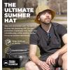 imageSummer Bucket Hat for Women  Fisherman Hat  Beach Bucket Hats for Men  Womens Summer Hat  Bucket Sun Hats for ProtectionKhaki