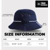 imageSummer Bucket Hat for Women  Fisherman Hat  Beach Bucket Hats for Men  Womens Summer Hat  Bucket Sun Hats for ProtectionNavy
