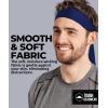 imageTie Headband for Men Tennis Headband for WomenSweat Band for Workout Head Tie for Running Football BasketballAthleticsRoyal Blue