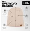 imageTough Headwear Daily Knit Beanie  Beanies Hats for Men  Winter Hats for Men ampamp Women  Warm Knitted Hats for Cold WeatherBeige