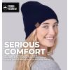 imageTough Headwear Daily Knit Beanie  Beanies Hats for Men  Winter Hats for Men ampamp Women  Warm Knitted Hats for Cold WeatherBlack  Dark Gray  Navy Blue