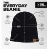 imageTough Headwear Daily Knit Beanie  Beanies Hats for Men  Winter Hats for Men ampamp Women  Warm Knitted Hats for Cold WeatherBlack
