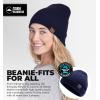 imageTough Headwear Daily Knit Beanie  Beanies Hats for Men  Winter Hats for Men ampamp Women  Warm Knitted Hats for Cold WeatherNavy Blue