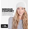 imageTough Headwear Daily Knit Beanie  Beanies Hats for Men  Winter Hats for Men ampamp Women  Warm Knitted Hats for Cold WeatherWhite