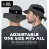 imageTough Headwear Fishing Hat  Boonie Hat for Men ampamp Women  Beach Camping Gardening ampamp Outdoor UseDark Gray