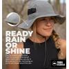 imageTough Headwear Fishing Hat  Boonie Hat for Men ampamp Women  Beach Camping Gardening ampamp Outdoor UseLight Gray