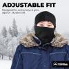 imageTough Headwear Kids Balaclava Ski Mask  Kids Ski Neck Gaiter ampamp Toddler Fleece Neck Warmer wHelmet Liner HoodBlack
