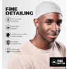 imageTough Headwear Kufi Hat  Kufi Hats for Men Muslim Turkish Kufi CapGrey