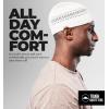 imageTough Headwear Kufi Hat  Kufi Hats for Men Muslim Turkish Kufi CapWhite Lattice