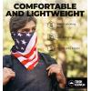 imageTough Headwear Large Bandana Headband  Bandanas for Men ampamp Women  Cowboy Scarf Handkerchief  US Flag Bandana