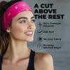 imageTough Headwear Large Bandana Headband  Handkerchief Bandanas for Men ampamp Women  Paisley Bandana Pack  Cowboy ScarfPink