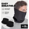 imageTough Headwear Neck Warmer  Ski Neck Warmer Women Men  Warm Scarf  Fleece Gaiter Women  Winter Face Mask for Cold Weather